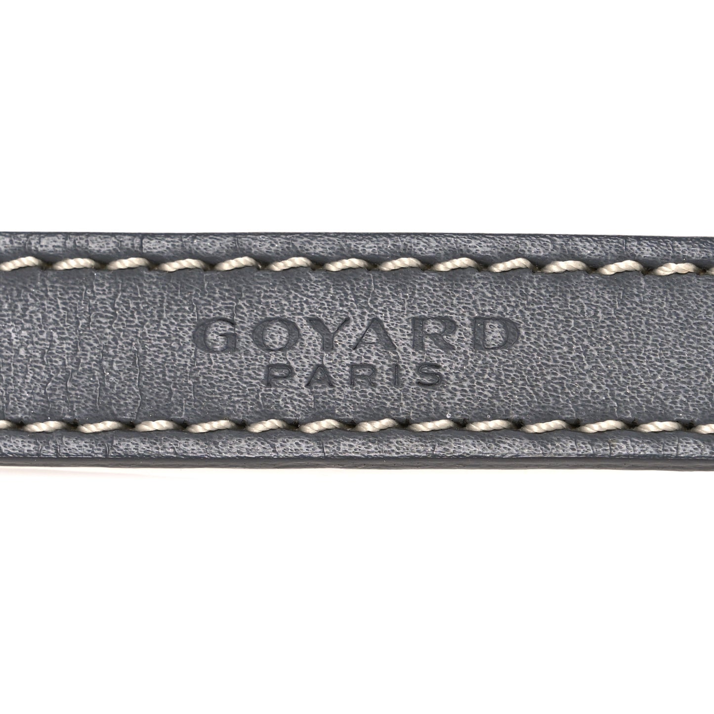Calfskin Adjustable Shoulder Strap Grey