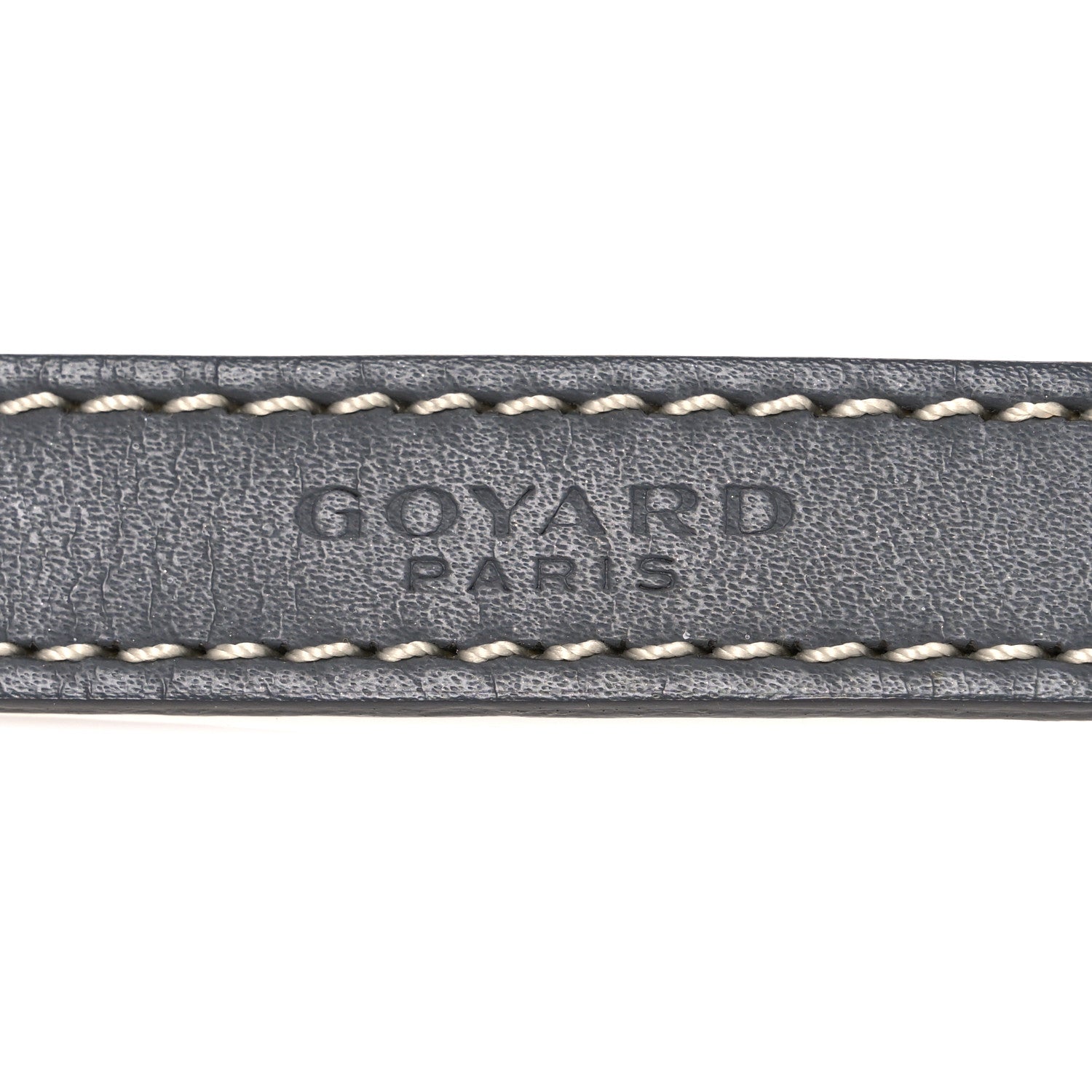 Goyard Calfskin Adjustable Shoulder Strap Grey 4 of 6