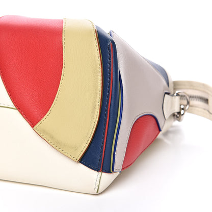 Fendi Vitello Dolce Marquetry Medium By The Way Boston Bag White Multicolor 9 of 18
