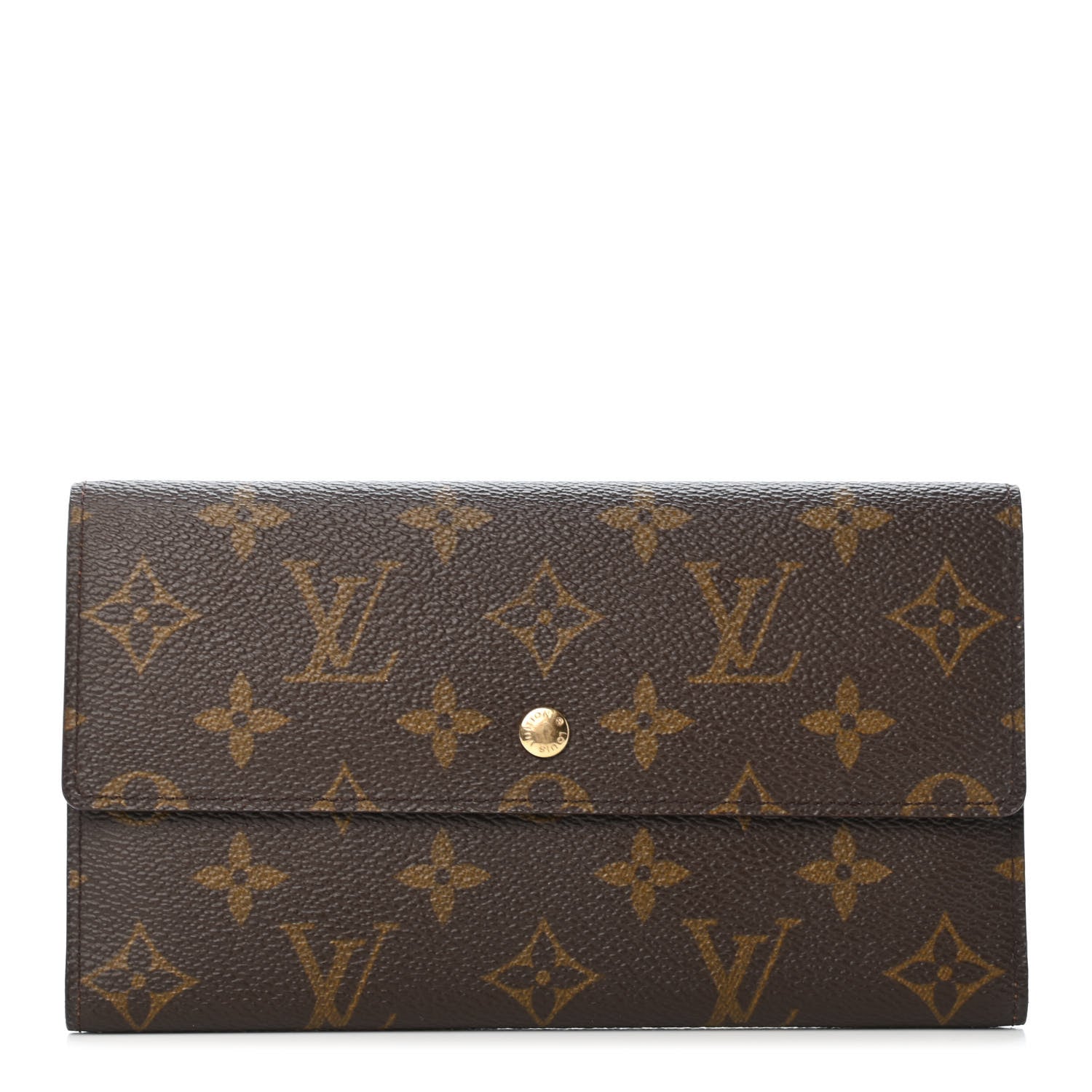 Louis Vuitton Monogram Porte Tresor International Wallet 1 of 4