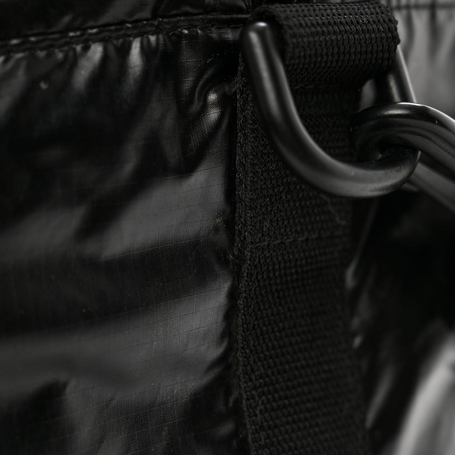 Nylon Nuxx Ripstop Duffle Black White