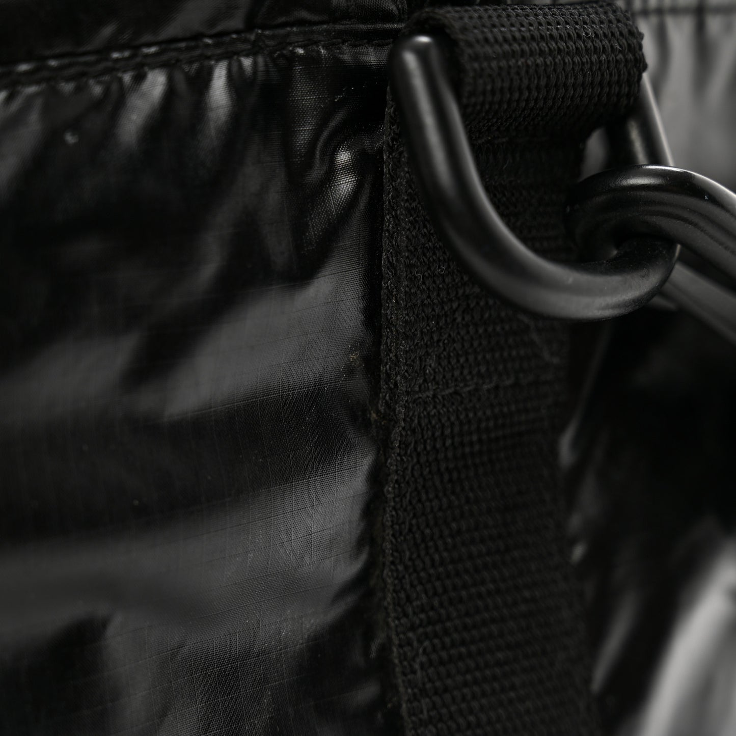 Nylon Nuxx Ripstop Duffle Black White