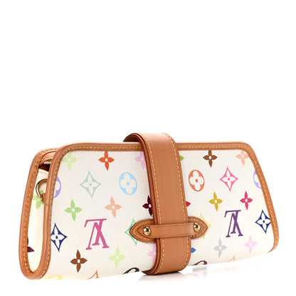 Louis Vuitton Monogram Multicolor Shirley White 2 of 10