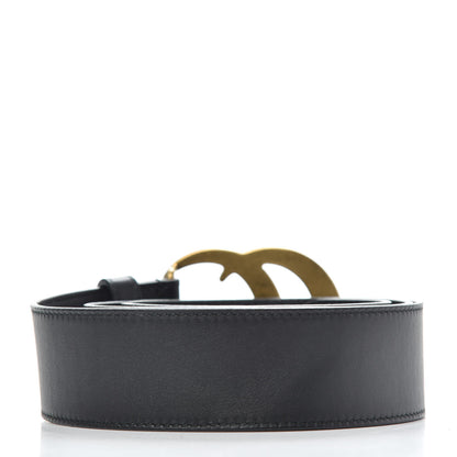 Gucci Calfskin Double G 40mm Belt 85 34 Black 2 of 6