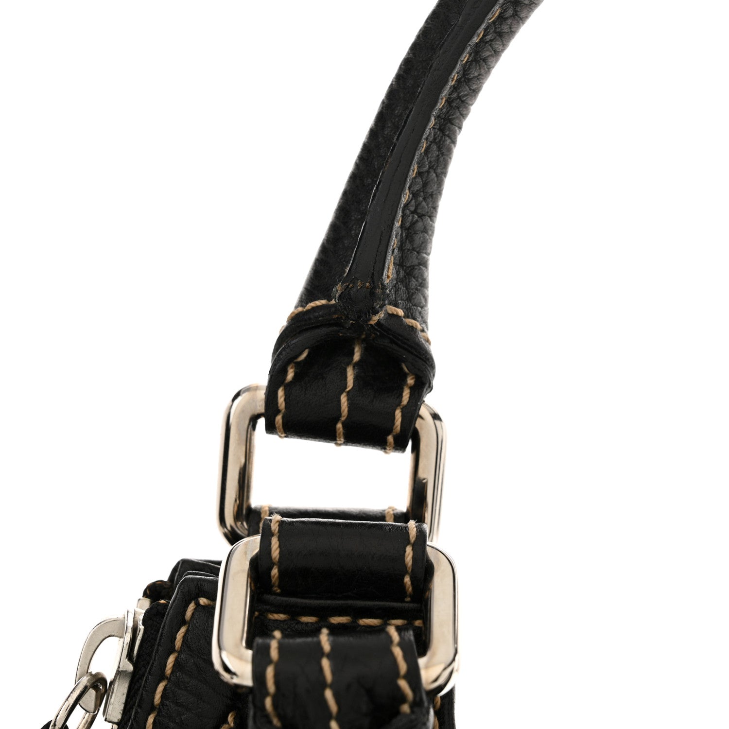 Chanel Grained Calfskin Tassel Hobo Black 14 of 15