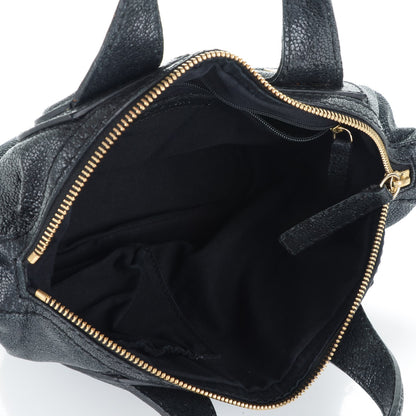 Givenchy Calfskin Stingray Embossed Micro Nightingale Black 5 of 8