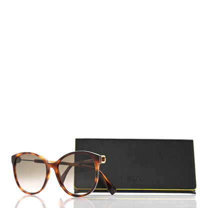 Fendi Acetate Cat Eye Sunglasses FF 0142/S Tortoise 8 of 8