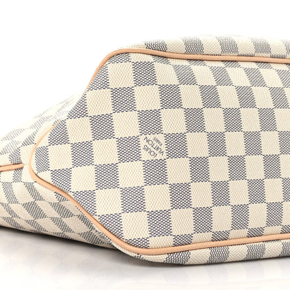 Louis Vuitton Damier Azur Delightful MM Rose Ballerine 7 of 8