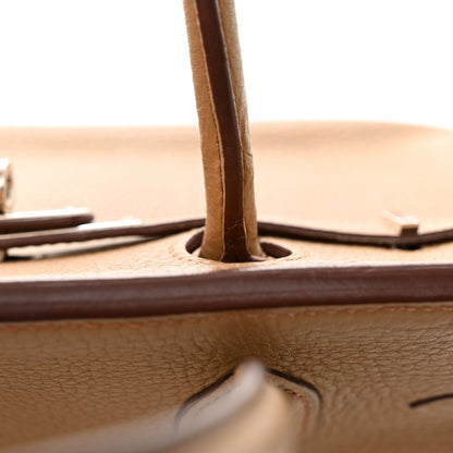 Hermes Taurillon Clemence Birkin 30 Biscuit 14 of 16