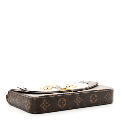Louis Vuitton Monogram Lovely Birds Pochette Felicie Chain Wallet 5 of 16