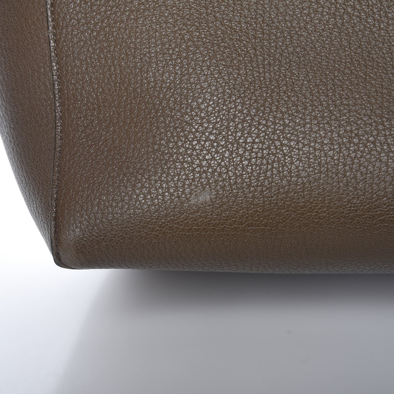 Celine Soft Grained Calfskin Small Belt Cabas Phantom Taupe 12 of 15