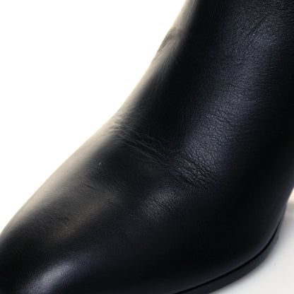 Hermes Calfskin Saint Germain Ankle Boots 36 Black 8 of 11