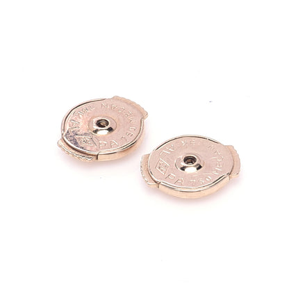 Louis Vuitton 18K Pink Gold Diamond Blossom BB Stud Earrings 5 of 5