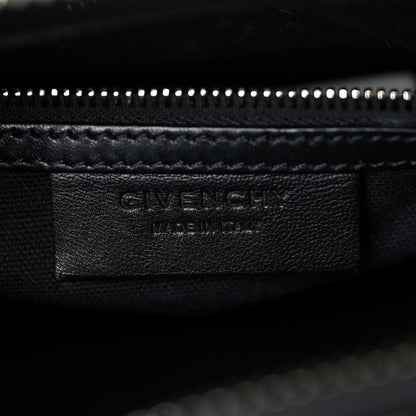 Givenchy Calfskin Crocodile Embossed Mini Antigona Black 6 of 13