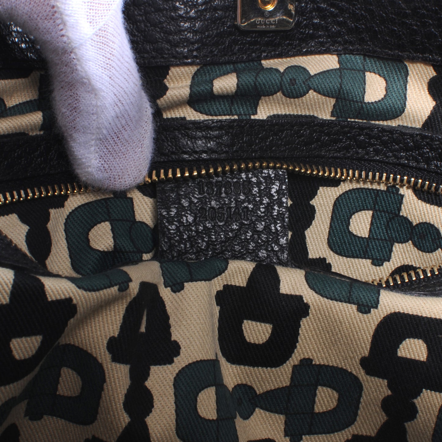 Leather Hasler Tote Black