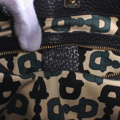 Gucci Leather Hasler Tote Black 6 of 7