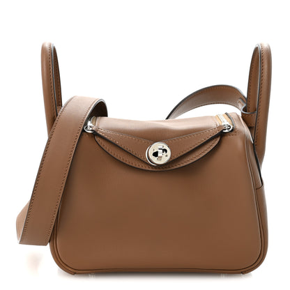 Hermes Swift Mini Lindy 20 Alezan Biscuit 1 of 12