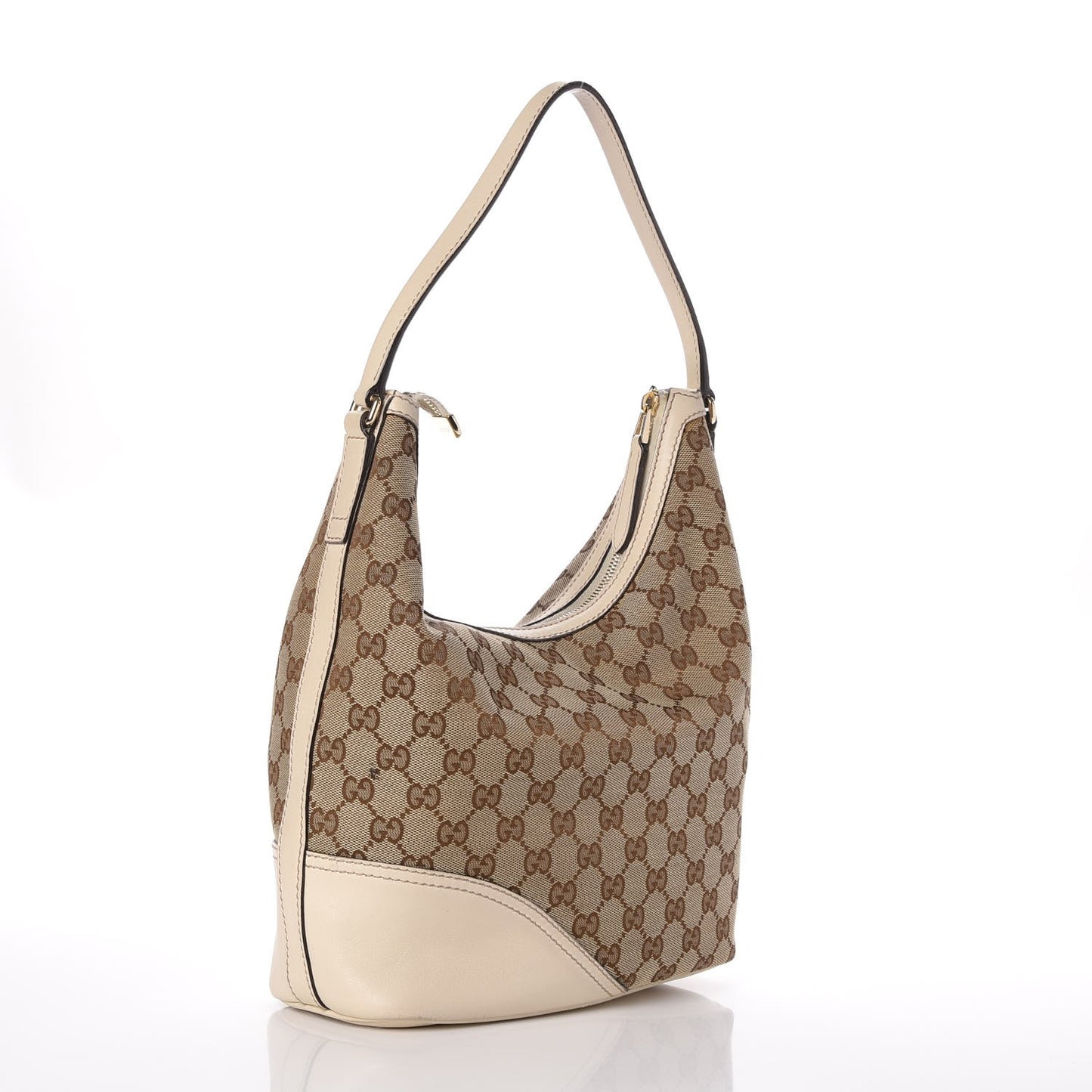 Monogram Medium New Britt Hobo Off White