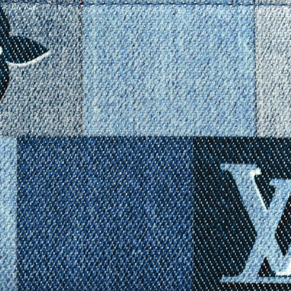 Louis Vuitton Denim Micro Pochette Accessories Denim Rouge 7 of 10