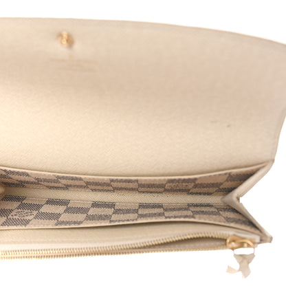 Louis Vuitton Damier Azur Emilie Wallet 5 of 10