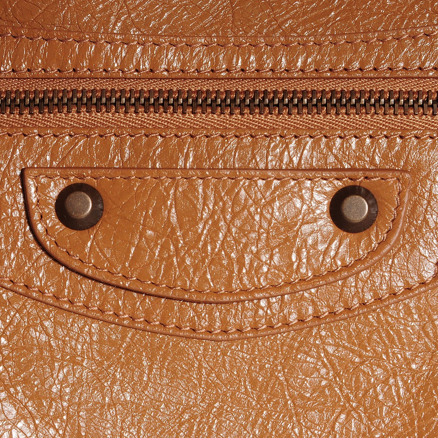 Agneau Classic Hardware City Marron Cannelle