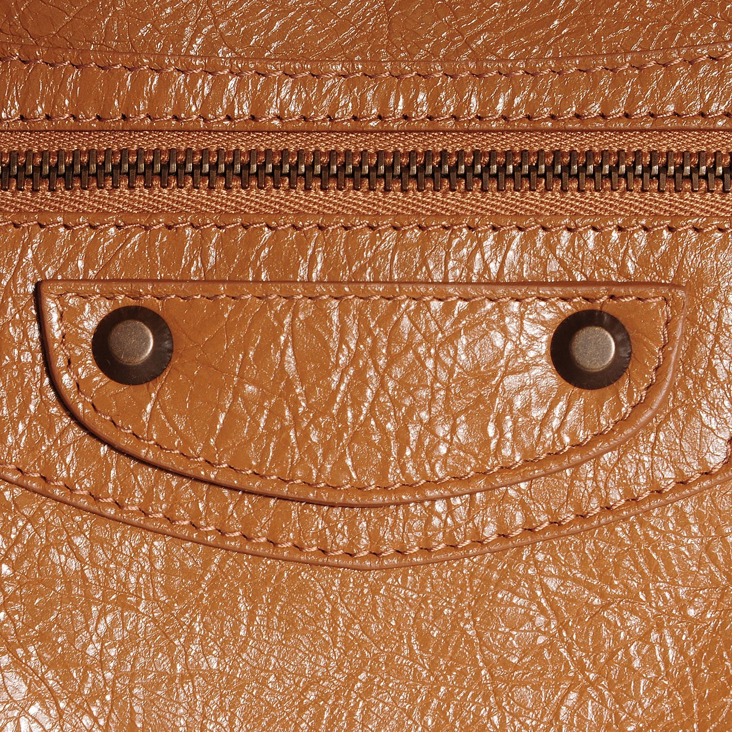 Balenciaga Agneau Classic Hardware City Marron Cannelle 8 of 15