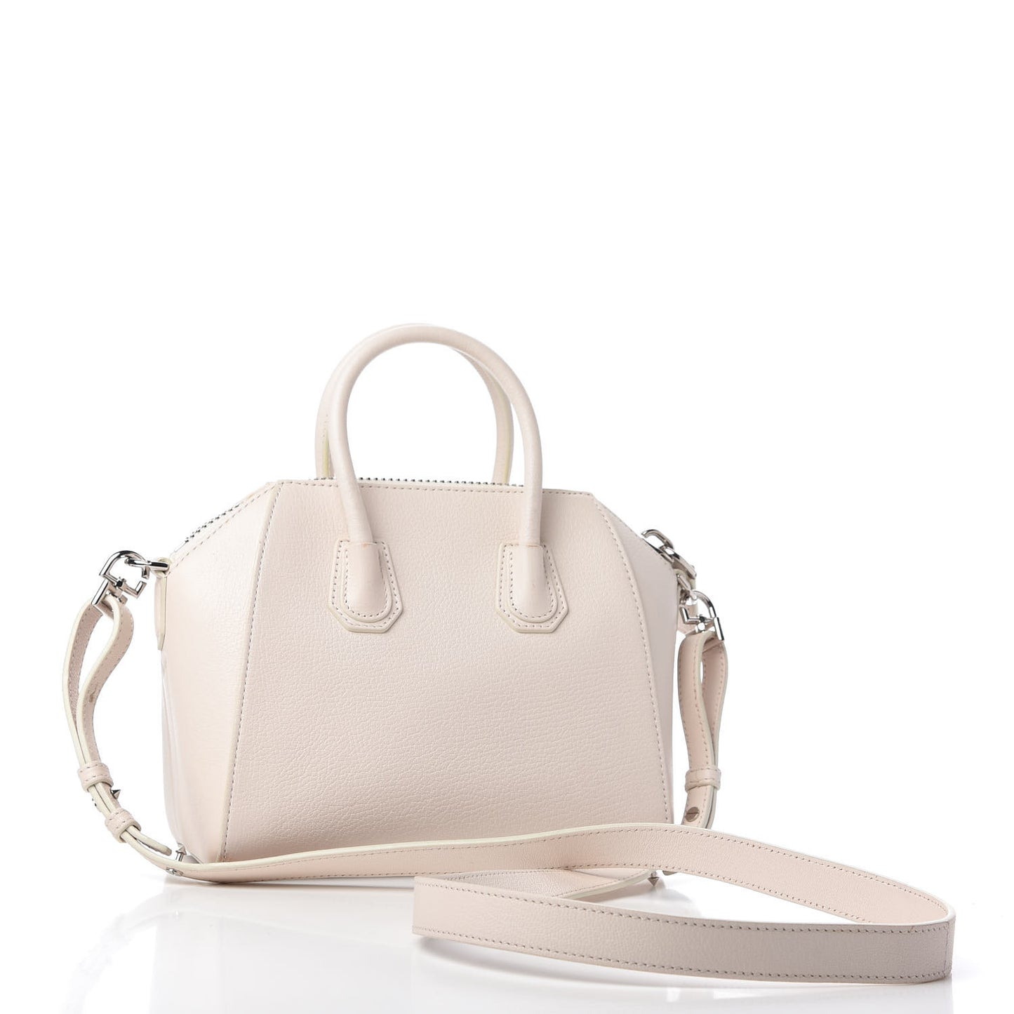 Sugar Goatskin Mini Antigona Ivory