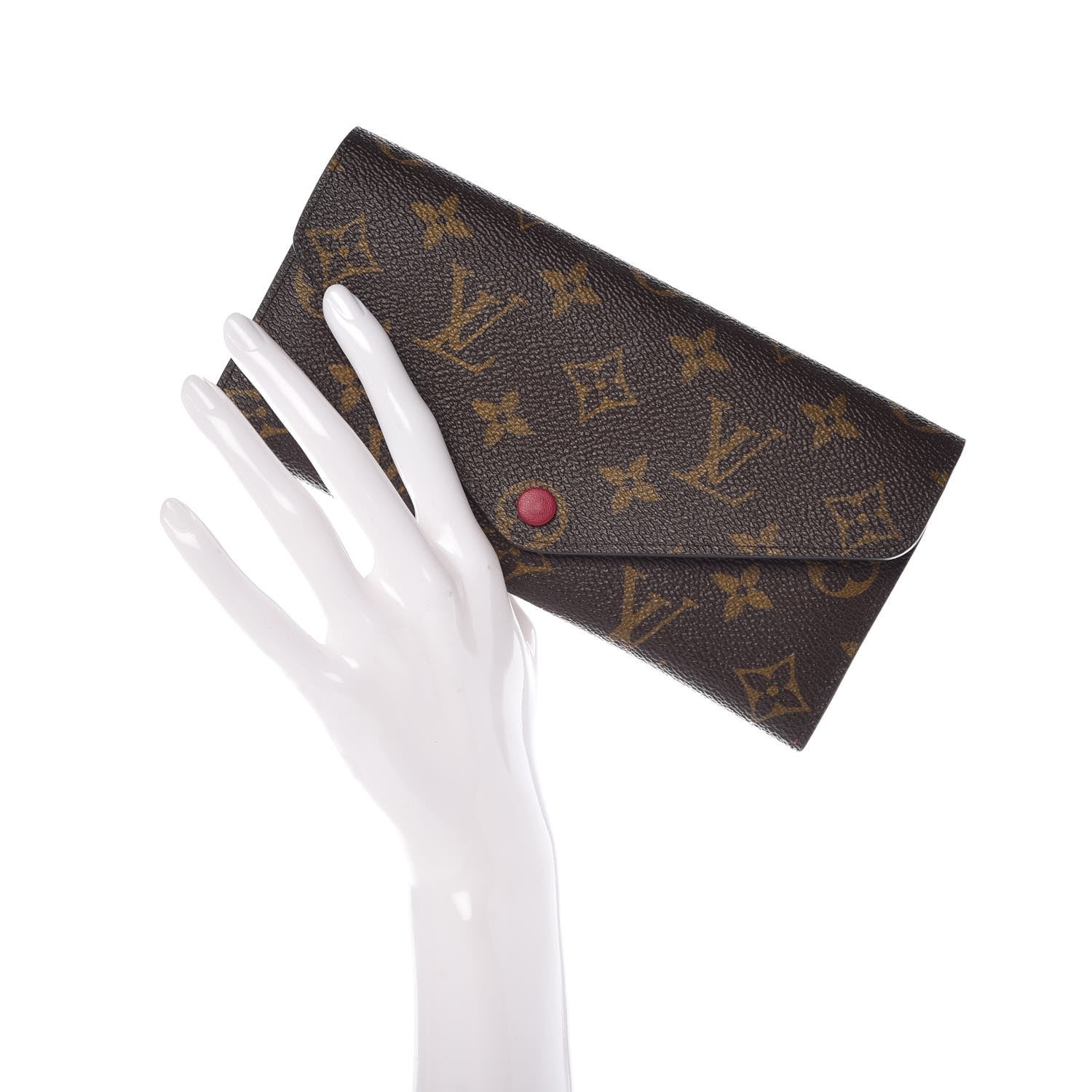 Louis Vuitton Monogram Josephine Wallet Fuchsia 2 of 10