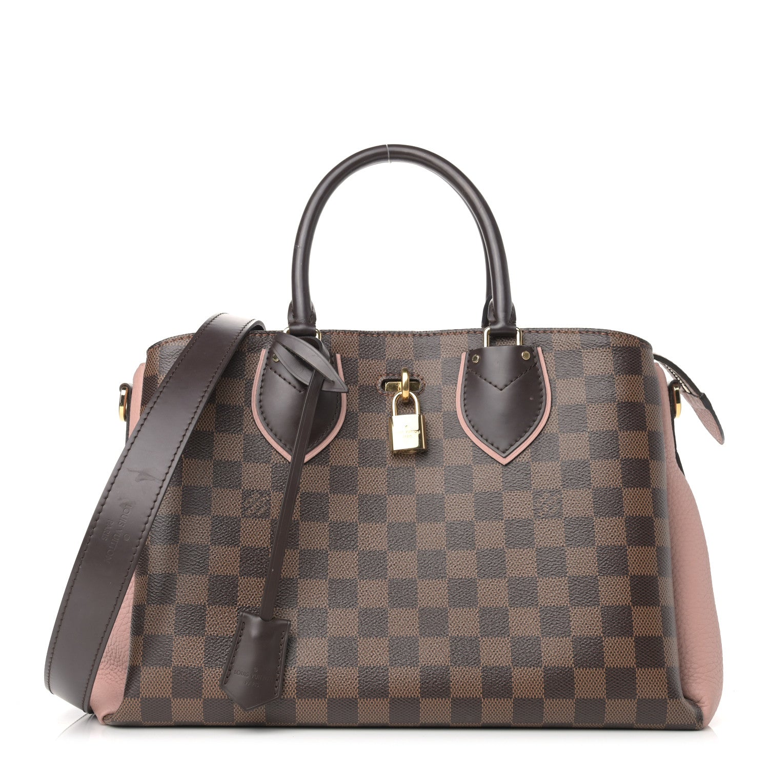 Louis Vuitton Cuir Taurillon Damier Ebene Normandy Magnolia 1 of 14