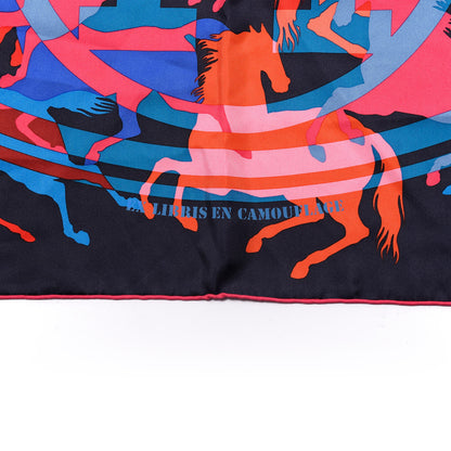 Hermes Silk Ex Libris En Camouflage Scarf 90 5 of 5