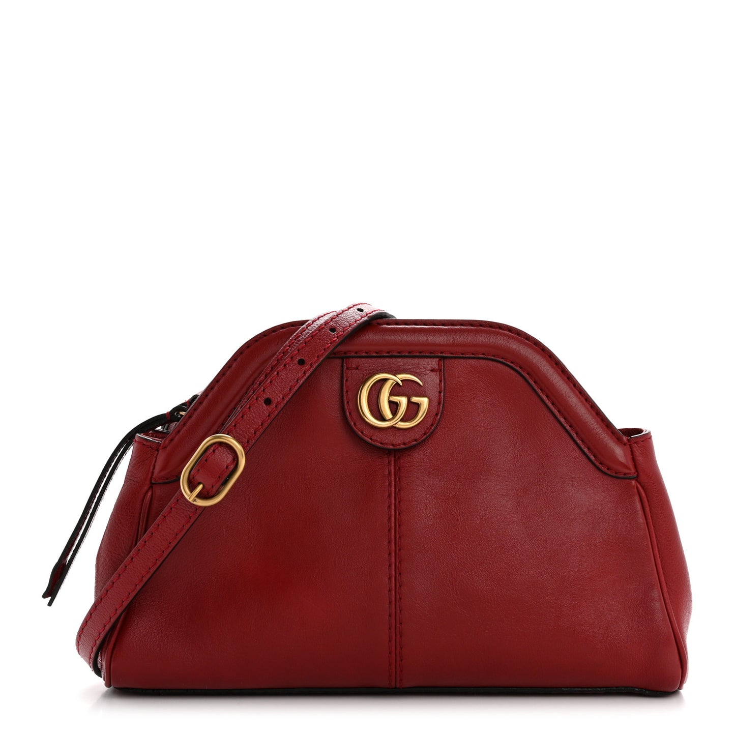 Piuma Lux Calfskin Small Re(Belle) Crossbody Bag Romantic Cerise