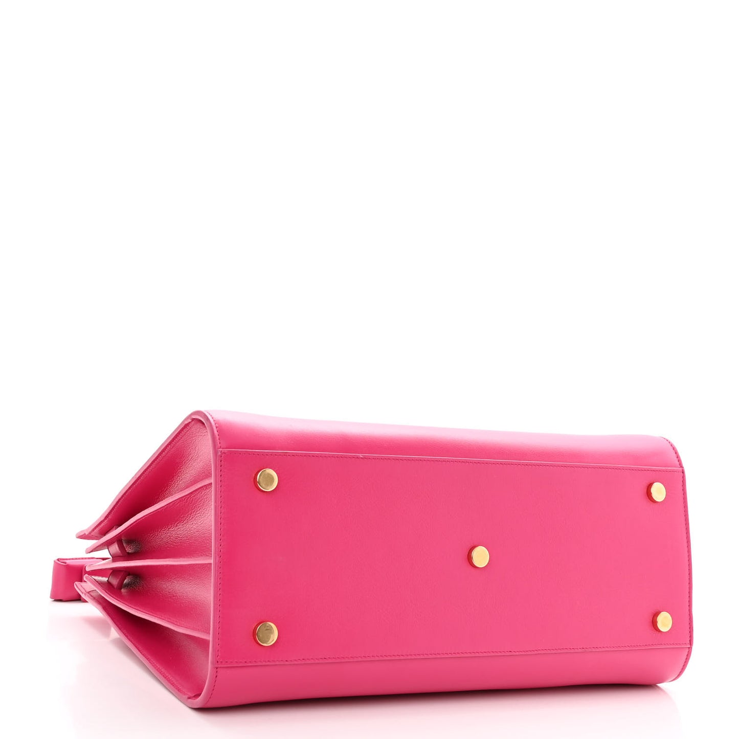 Calfskin Small Sac De Jour Lipstick Fuchsia