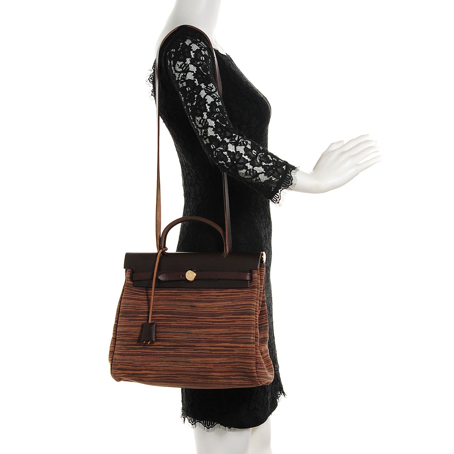 Hermes Vache Hunter Vibrato Herbag PM Ebene 2 of 14