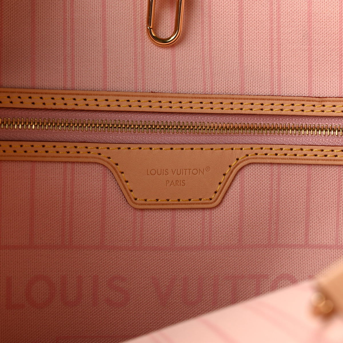 Louis Vuitton Damier Azur Neo Neverfull MM Rose Ballerine 5 of 8