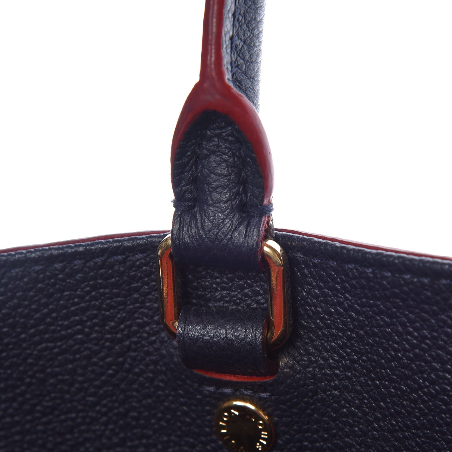 Louis Vuitton Empreinte Montaigne GM Marine Rouge 9 of 13