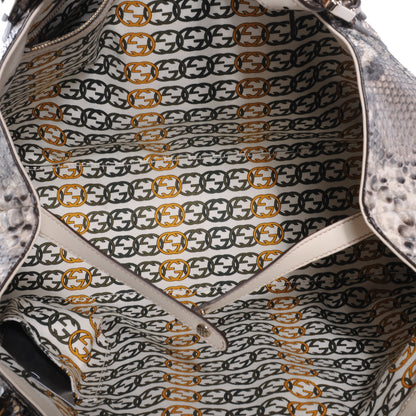 Gucci Python Medium Britt Tote 5 of 7