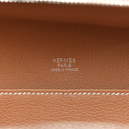 Hermes Veau Grizzly Epsom Maxibox 29 Rose Azalee Lime Craie Bleu Zanzibar Malachite 5 of 7