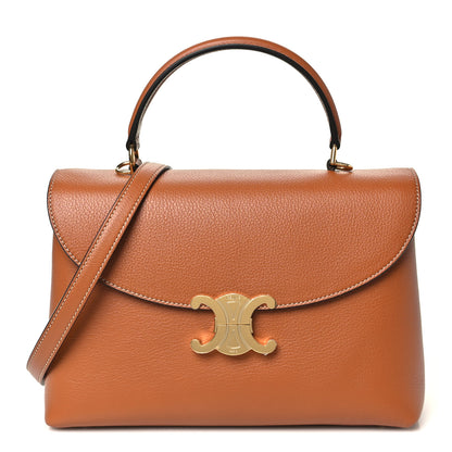 Celine Supple Grained Calfskin Medium Nino Tan 1 of 10