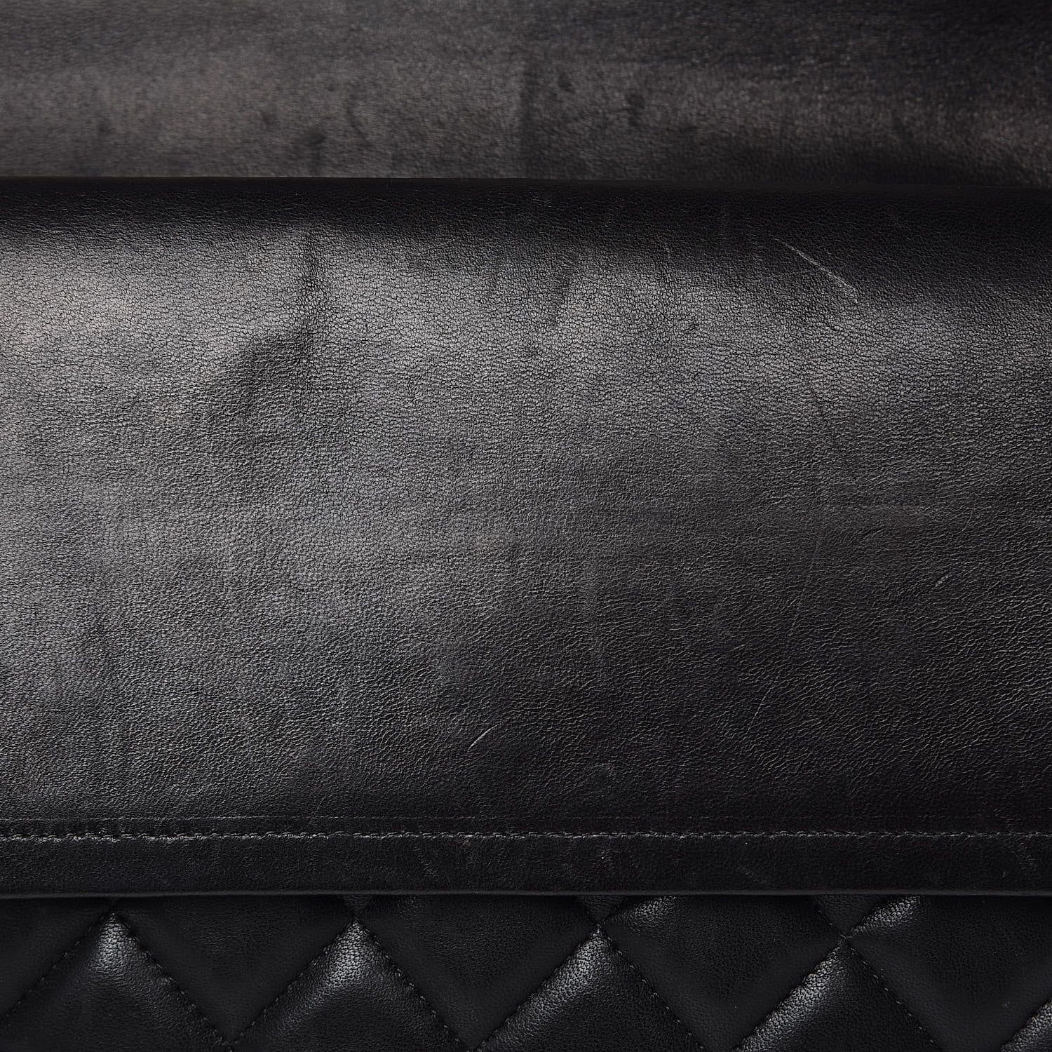 Chanel Lambskin Quilted Maxi Double Flap Black 15 of 20