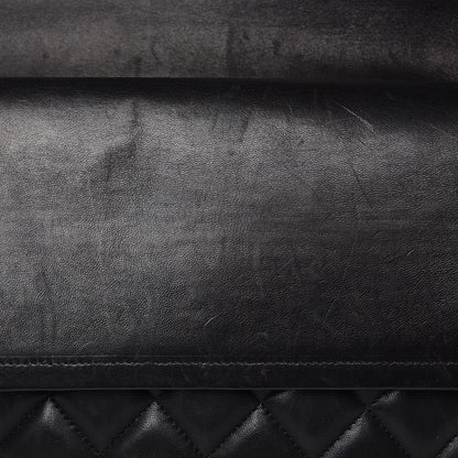 Chanel Lambskin Quilted Maxi Double Flap Black 15 of 20