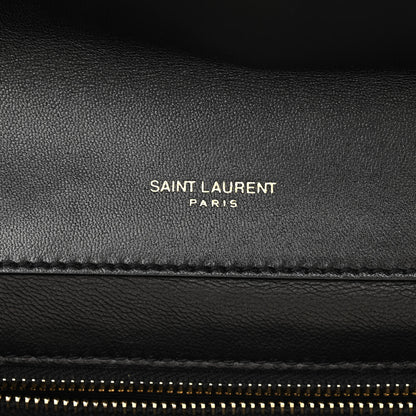 Saint Laurent Vintage Lambskin Gaby Chain Bag Black 7 of 12