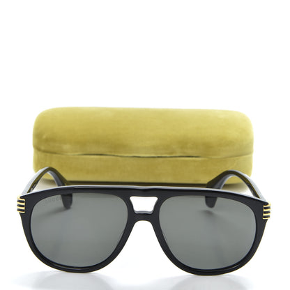 Gucci Acetate Aviator Sunglasses GG0525S Black 8 of 8