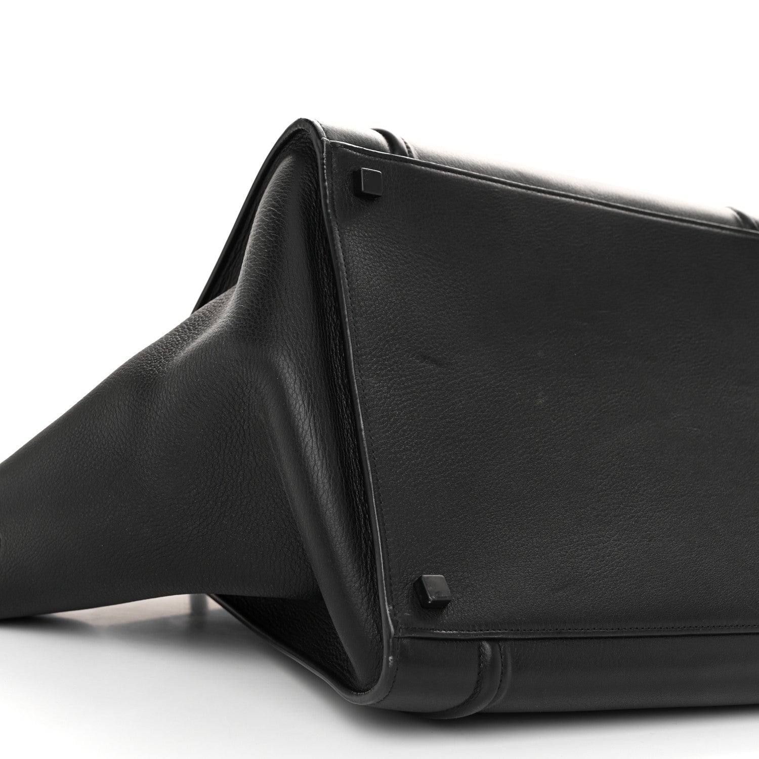 Celine Grained Calfskin Medium Phantom Luggage Black 9 of 11