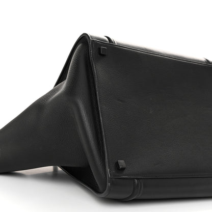 Celine Grained Calfskin Medium Phantom Luggage Black 9 of 11