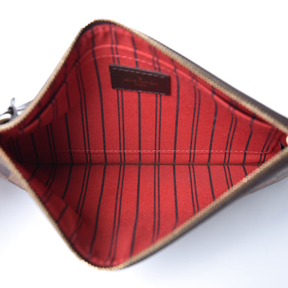 Louis Vuitton Damier Ebene Neverfull MM GM Pochette 5 of 8