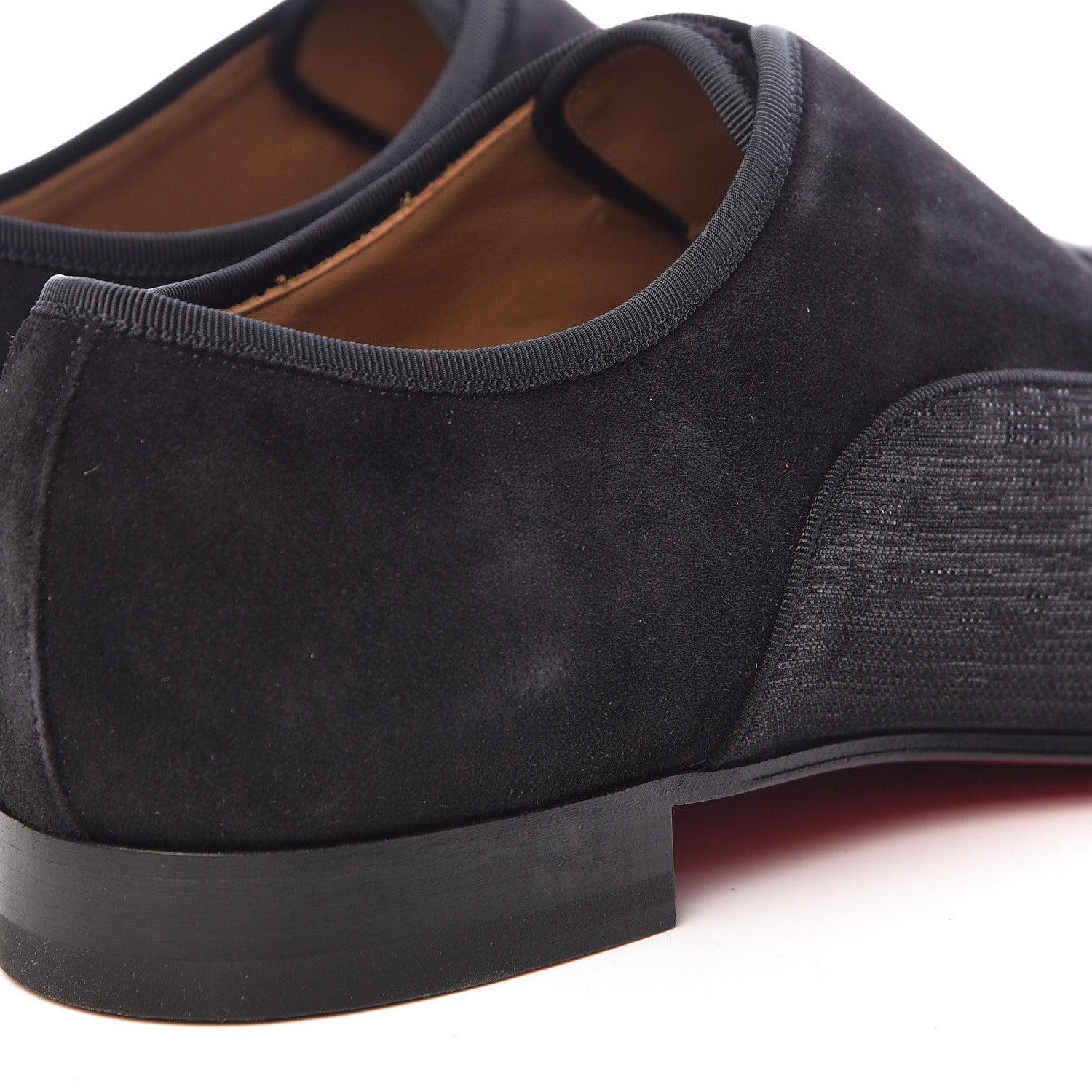 Christian Louboutin Suede Strass Mens Alpha Male Flat Loafers 42 Black 8 of 10