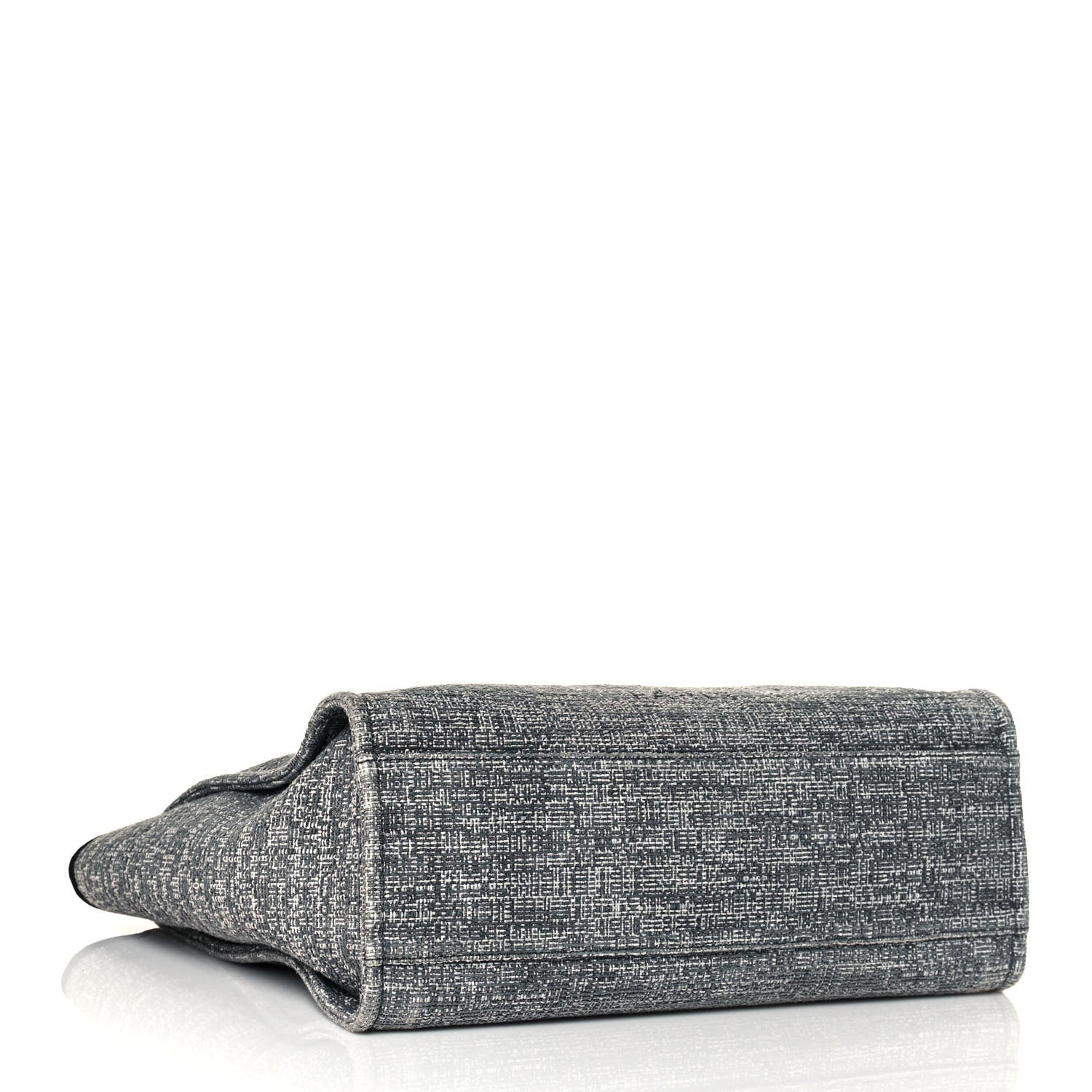 Chanel Canvas Large Deauville Tote Charcoal 4 of 13
