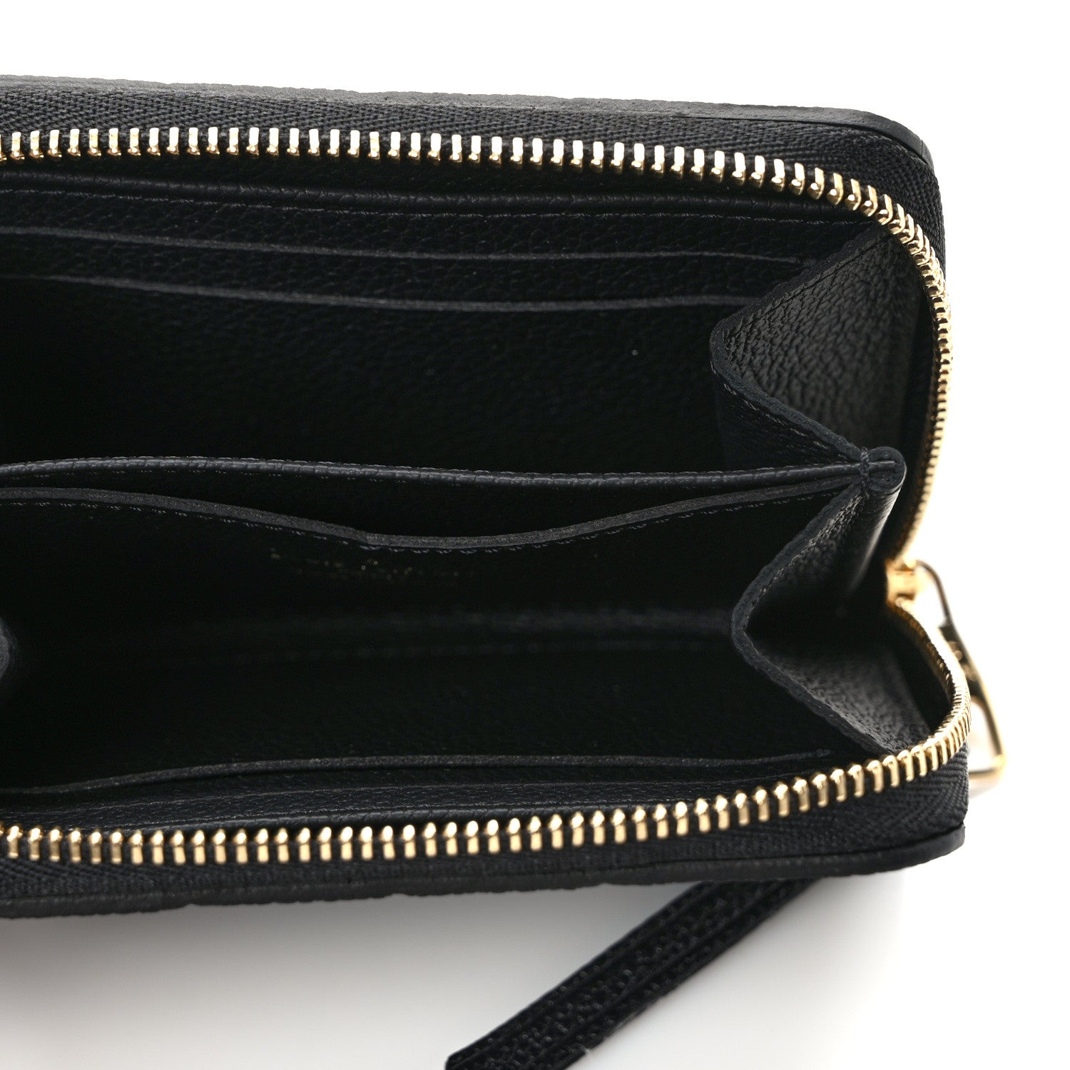 Louis Vuitton LOUIS VUITTON Empreinte Zippy Coin Purse Black 7 of 8