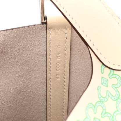 Hermes Swift Lucky Daisy Picotin Lock 18 PM Nata Vert 7 of 10