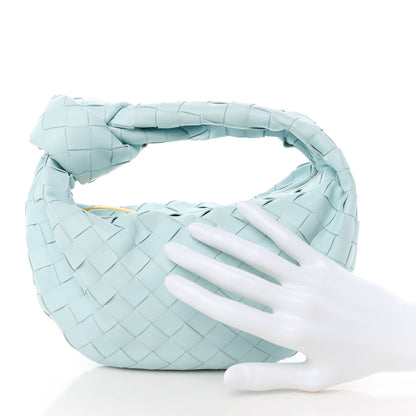 Bottega Veneta Nappa Intrecciato Mini Jodie Teal Washed 2 of 11